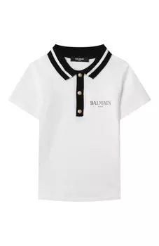 Хлопковое поло Balmain