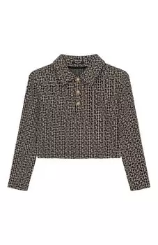 Хлопковое поло Balmain