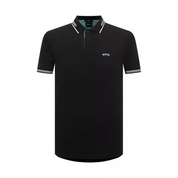 Хлопковое поло BOSS