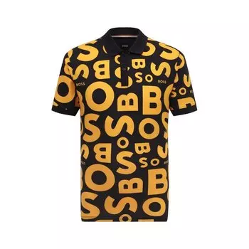 Хлопковое поло BOSS