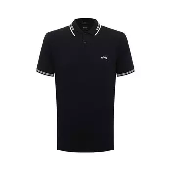 Хлопковое поло BOSS