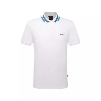 Хлопковое поло BOSS