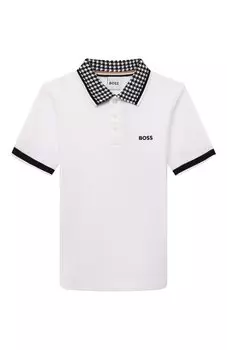Хлопковое поло BOSS