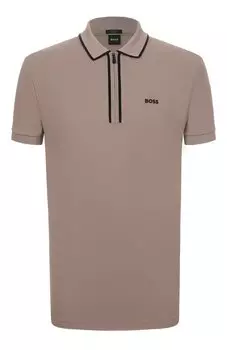 Хлопковое поло BOSS Green
