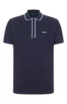 Хлопковое поло BOSS Green