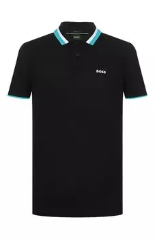 Хлопковое поло BOSS Green