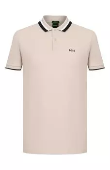 Хлопковое поло BOSS Green