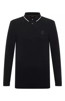 Хлопковое поло BOSS Orange