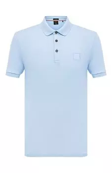 Хлопковое поло BOSS Orange