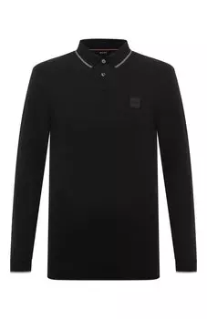 Хлопковое поло BOSS Orange