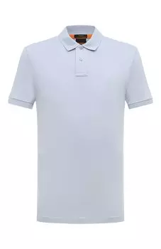 Хлопковое поло BOSS Orange