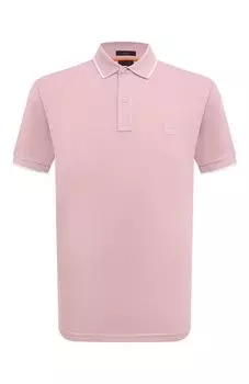Хлопковое поло BOSS Orange