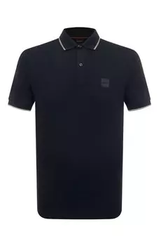 Хлопковое поло BOSS Orange