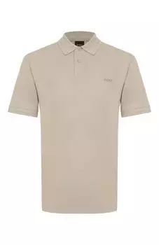 Хлопковое поло BOSS Orange