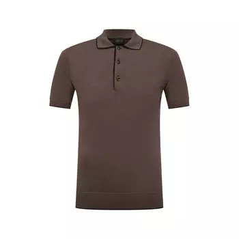 Хлопковое поло Brioni