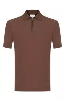 Хлопковое поло Brioni