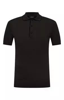 Хлопковое поло Brioni