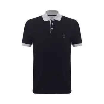 Хлопковое поло Brunello Cucinelli