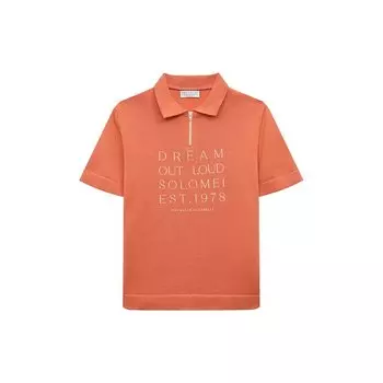 Хлопковое поло Brunello Cucinelli