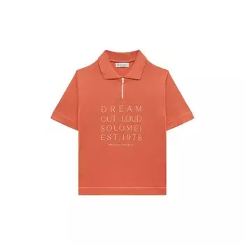 Хлопковое поло Brunello Cucinelli