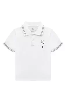 Хлопковое поло Brunello Cucinelli