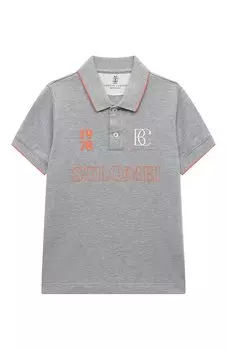 Хлопковое поло Brunello Cucinelli