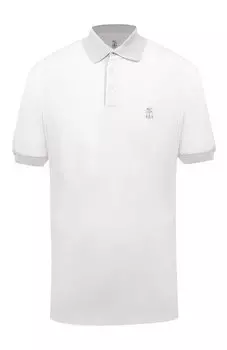 Хлопковое поло Brunello Cucinelli