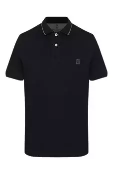 Хлопковое поло Brunello Cucinelli