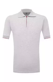 Хлопковое поло Brunello Cucinelli