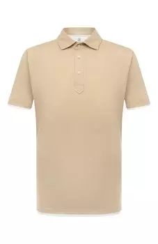 Хлопковое поло Brunello Cucinelli