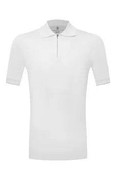 Хлопковое поло Brunello Cucinelli