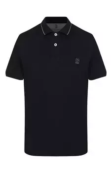 Хлопковое поло Brunello Cucinelli