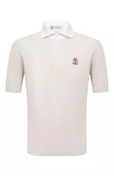 Хлопковое поло Brunello Cucinelli