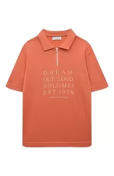 Хлопковое поло Brunello Cucinelli