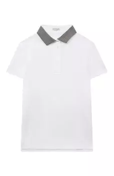 Хлопковое поло Brunello Cucinelli