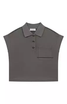 Хлопковое поло Brunello Cucinelli