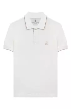 Хлопковое поло Brunello Cucinelli