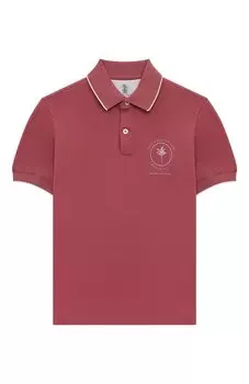 Хлопковое поло Brunello Cucinelli