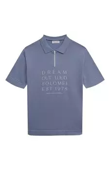 Хлопковое поло Brunello Cucinelli