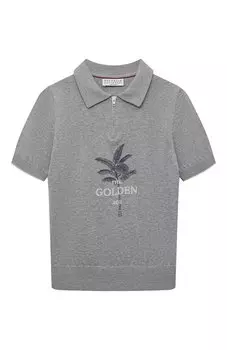 Хлопковое поло Brunello Cucinelli