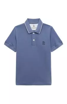 Хлопковое поло Brunello Cucinelli