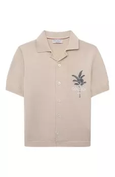 Хлопковое поло Brunello Cucinelli