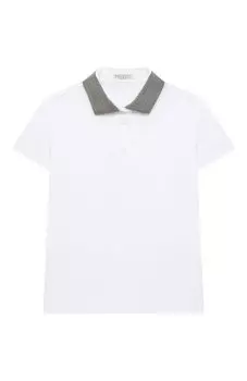 Хлопковое поло Brunello Cucinelli