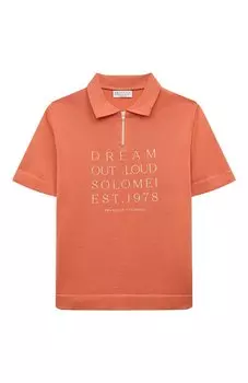 Хлопковое поло Brunello Cucinelli