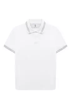 Хлопковое поло Brunello Cucinelli