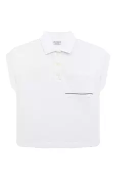 Хлопковое поло Brunello Cucinelli