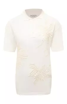 Хлопковое поло Brunello Cucinelli