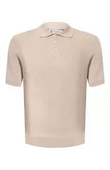 Хлопковое поло Brunello Cucinelli