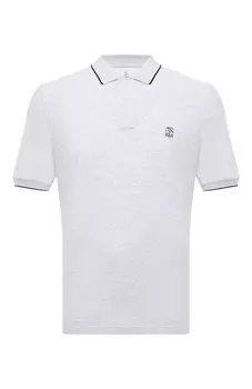 Хлопковое поло Brunello Cucinelli