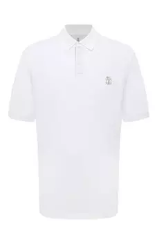 Хлопковое поло Brunello Cucinelli